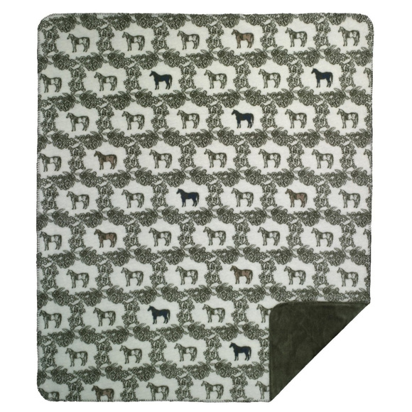Denali Home Other - Horses, Denali Home Reversible Throw Blanket Denali Home Other - Horses, Denali Home Reversible Throw Blanket